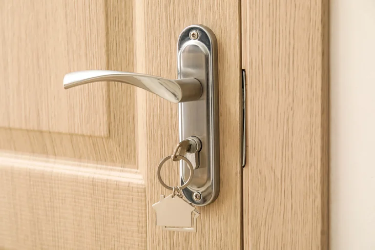 Residential and commercial locksmith in Melbourne FL securing home office with new lock installation and key system