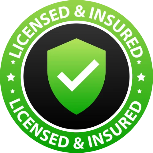 Licensed and insured locksmith badge