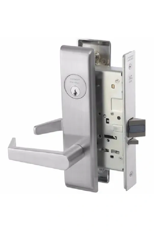 ASSA ABLOY Grade-1 mortise lockset with lever trim—commercial high-security hardware